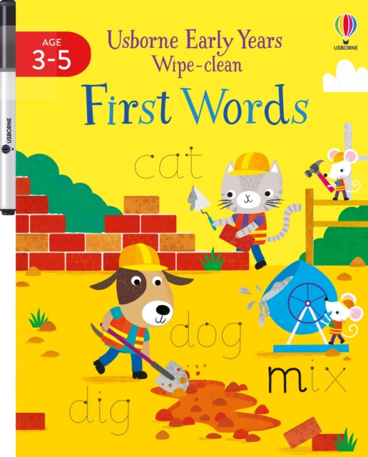 Book cover of: Early Years Wipe-Clean First Words
