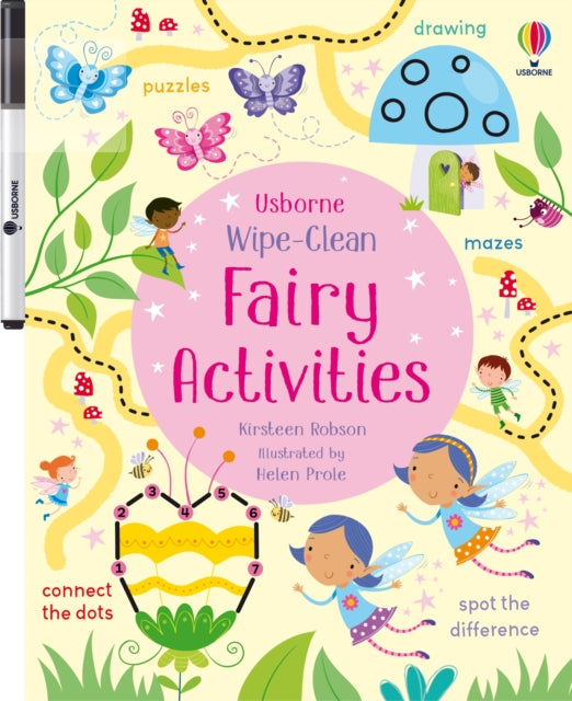 Book cover of: Wipe-Clean Fairy Activities