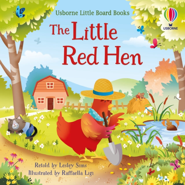 Book cover of: Little Red Hen. By: Lesley Sims