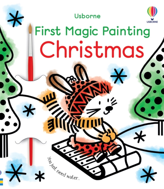 First Magic Painting Christmas, A Christmas Activity Book for Children 9781474990745 OLDHAM, MATTHEW