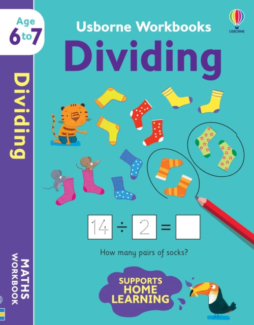 Book cover of: Usborne Workbooks Dividing 6-7