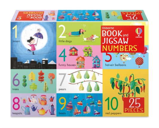 Book cover of: Book and Jigsaw Numbers