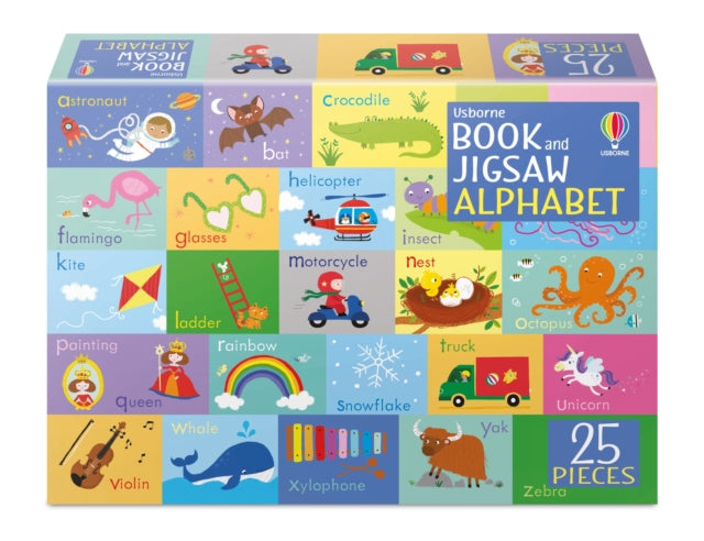 Book cover of: Book and Jigsaw Alphabet