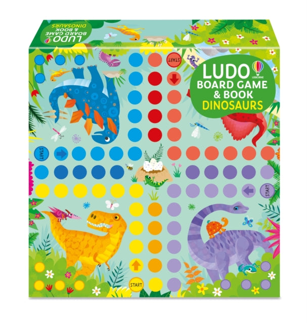 Book cover of: Ludo Board Game Dinosaurs
