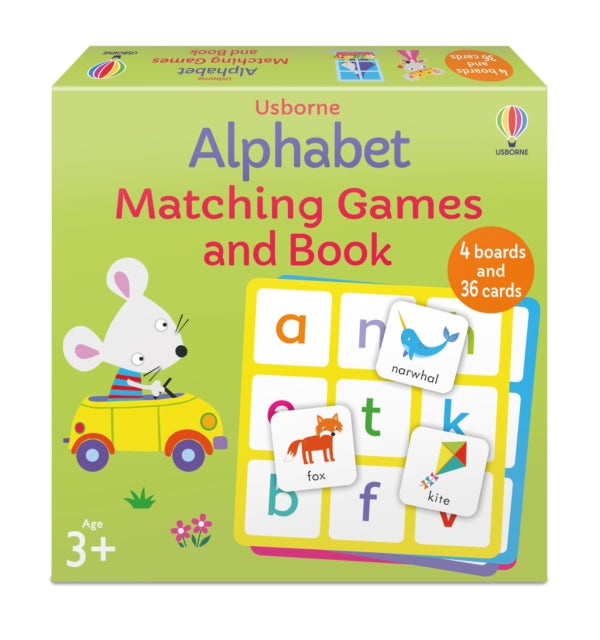 Book cover of: Alphabet Matching Games and Book