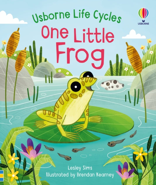 Book cover of: One Little Frog. By: Lesley Sims