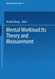 Book cover of: Mental Workload. By: Neville Moray