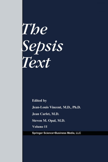 Book cover of: Sepsis Text. By: Jean-Louis Vincent