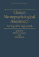 Book cover of: Clinical Neuropsychological Assessment. By: Robert L. Mapou