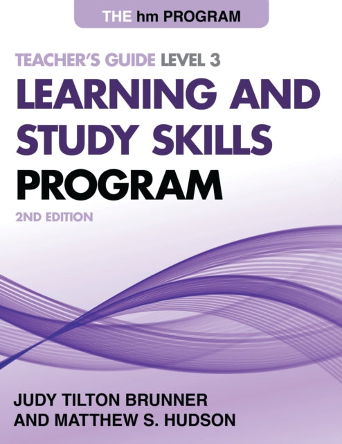 Book cover of: HM Learning and Study Skills Program. By: Judy Tilton Brunner