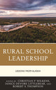 Book cover of: Rural School Leadership