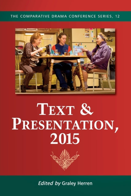 Book cover of: Text & Presentation, 2015. By: Graley Herren