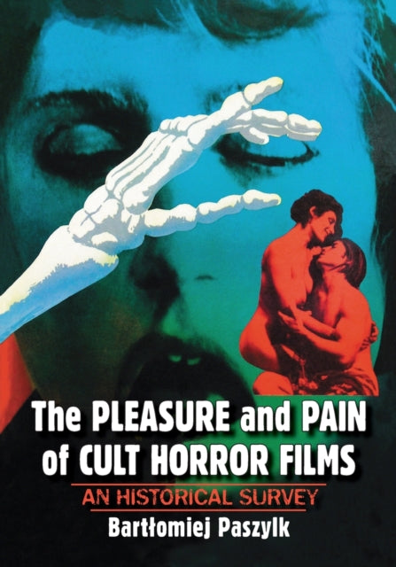 Book cover of: Pleasure and Pain of Cult Horror Films. By: Bartłomiej Paszylk