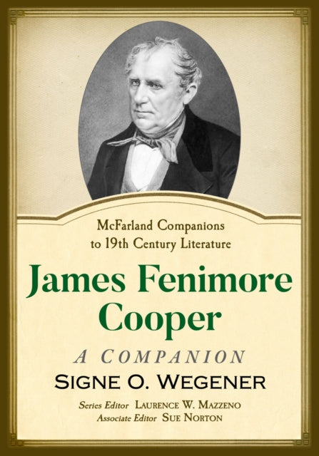 Book cover of: James Fenimore Cooper. By: Signe O. Wegener