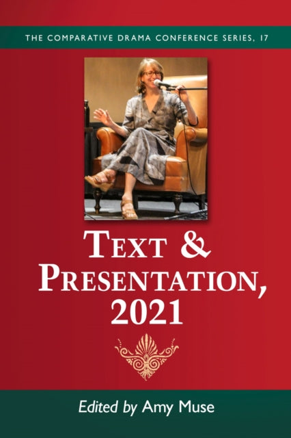 Book cover of: Text & Presentation, 2021. By: Amy Muse