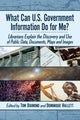 Book cover of: What Can U.S. Government Information Do for Me?. By: Tom Diamond