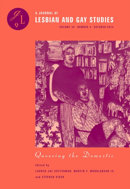 Book cover of: Queering the Domestic. By: Lauren Jae Gutterman