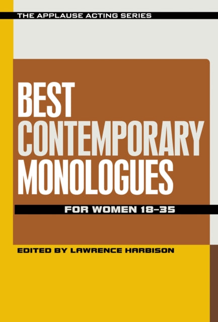 Book cover of: Best Contemporary Monologues for Women 18-35. By: Lawrence Harbison