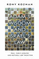Book cover of: Adam's Wisdom and Israel's Law