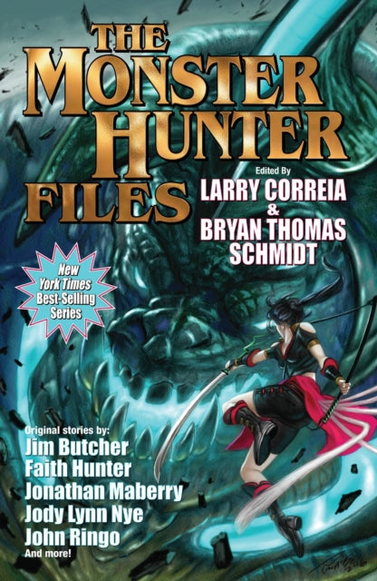 Book cover of: Monster Hunter Files. By: Bryan Thomas Schmidt