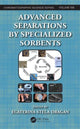 Book cover of: Advanced Separations by Specialized Sorbents. By: Ecaterina Stela Dragan