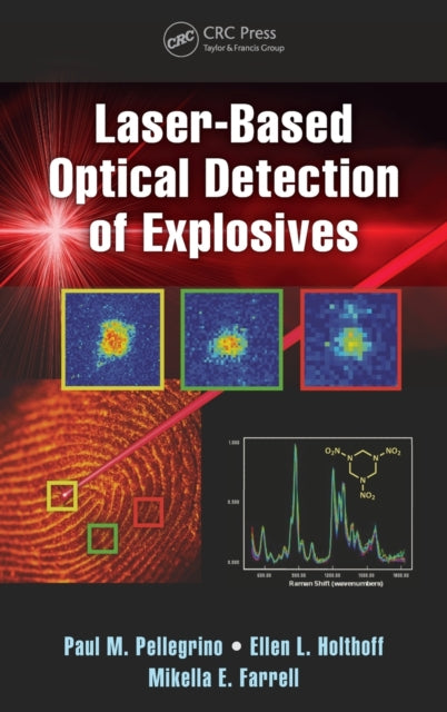 Book cover of: Laser-Based Optical Detection of Explosives. By: Paul M. Pellegrino