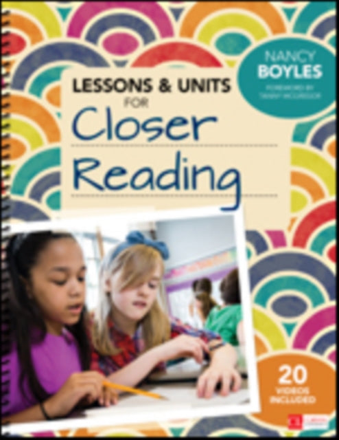Book cover of: Lessons and Units for Closer Reading, Grades 3-6. By: Nancy N. Boyles