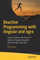 Book cover of: Reactive Programming with Angular and ngrx. By: Oren Farhi
