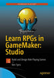 Book cover of: Learn RPGs in GameMaker: Studio. By: Ben Tyers