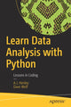 Book cover of: Learn Data Analysis with Python. By: A.J. Henley