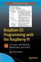 Book cover of: Raspbian OS Programming with the Raspberry Pi. By: Agus Kurniawan