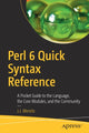 Book cover of: Perl 6 Quick Syntax Reference. By: J.J. Merelo