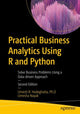 Book cover of: Practical Business Analytics Using R and Python. By: Umesh R. Hodeghatta