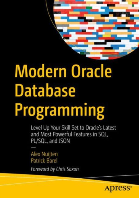 Book cover of: Modern Oracle Database Programming. By: Alex Nuijten