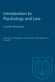Book cover of: Introduction to Psychology and Law. By: James R. P. Ogloff