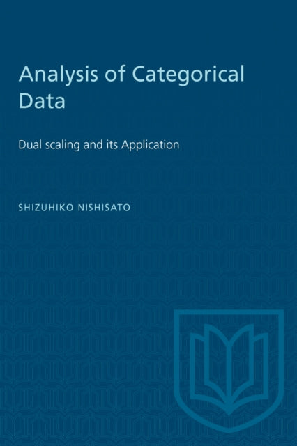 Book cover of: Analysis of Categorical Data. By: NISHISATO