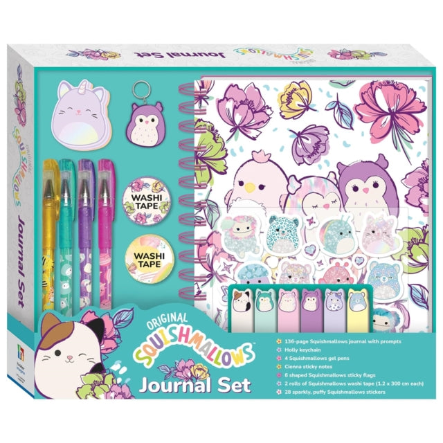 Book cover of: Squishmallows Journal Kit