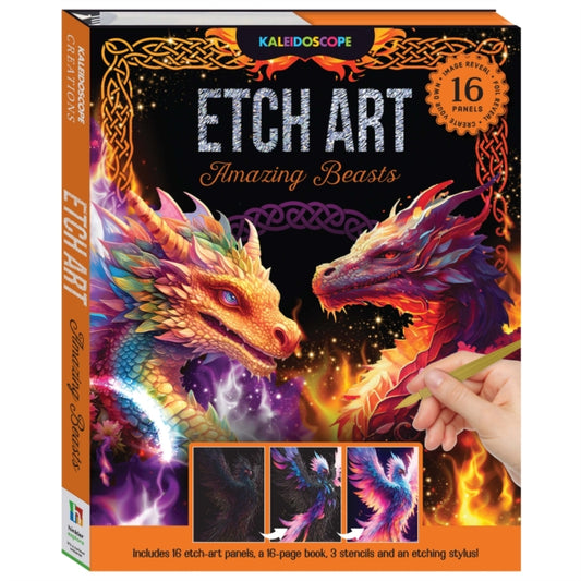 Book cover of: Kaleidoscope Etch Art Creations Amazing Beasts