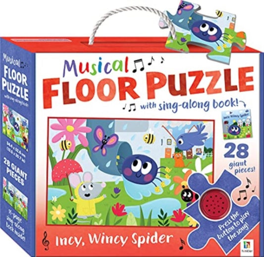 Book cover of: Musical Floor Puzzle: Incy Wincy Spider