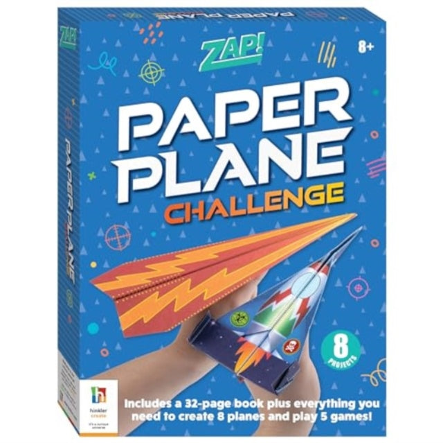 Book cover of: Zap! Paper Plane Challenge