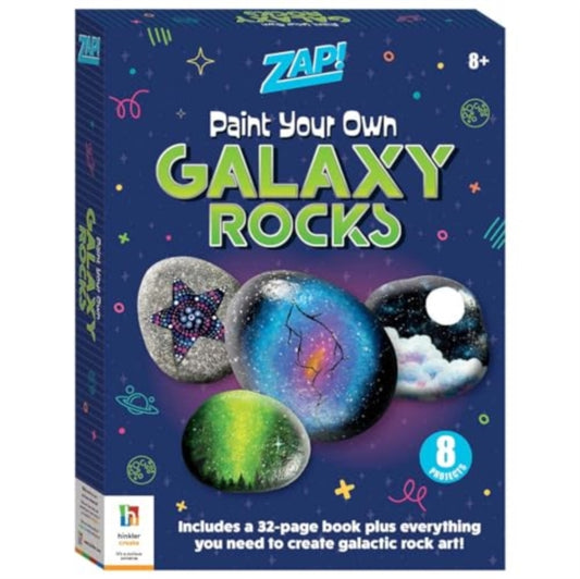 Book cover of: Zap! Paint Your Own Galaxy Rocks