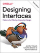 Book cover of: Designing Interfaces. By: Jenifer Tidwell