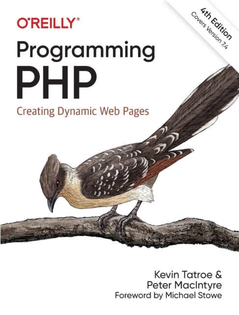 Book cover of: Programming PHP. By: Kevin Tatroe
