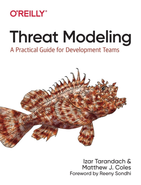 Book cover of: Threat Modeling. By: Izar Tarandach