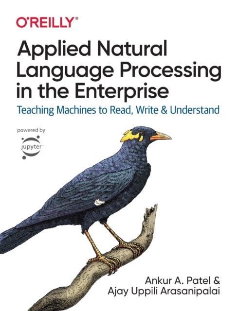Book cover of: Applied Natural Language Processing in the Enterprise. By: Ankur A. Patel