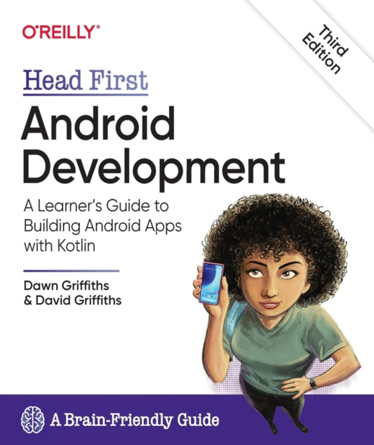 Book cover of: Head First Android Development. By: Dawn Griffiths