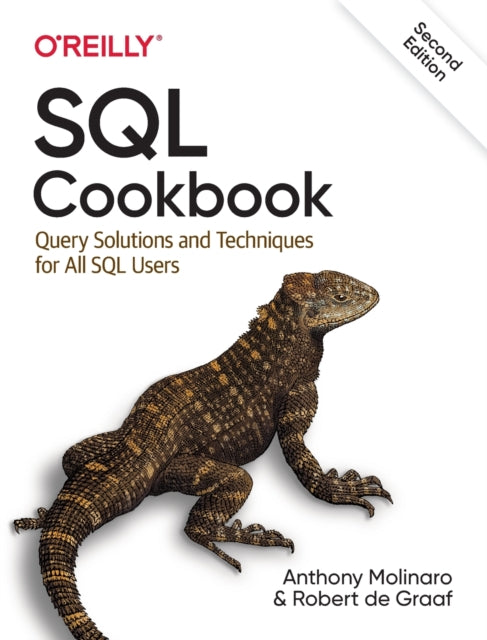 Book cover of: SQL Cookbook. By: Anthony Molinaro
