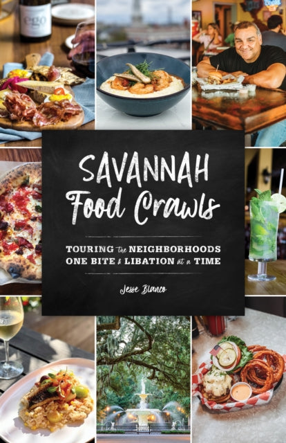 Book cover of: Savannah Food Crawls. By: Editors of Globe Pequot Press