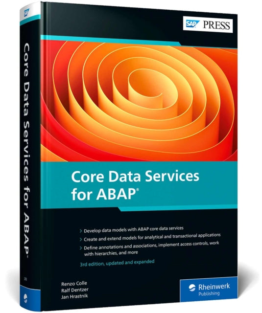 Book cover of: Core Data Services for ABAP. By: Renzo Colle