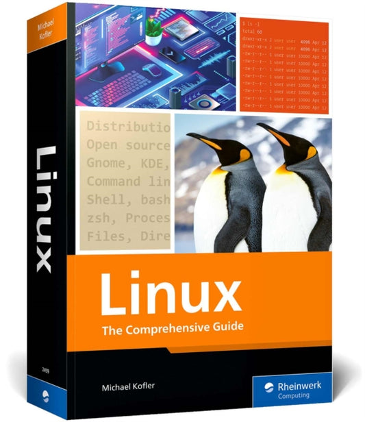 Book cover of: Linux. By: Michael Kofler